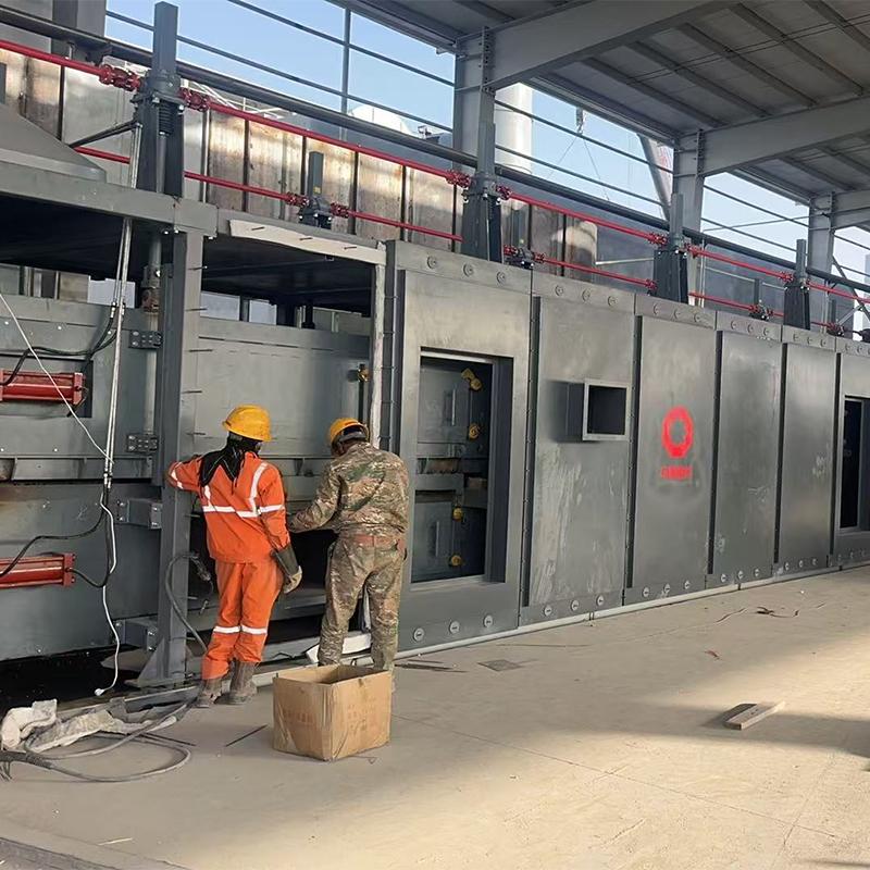 rock wool production line in Uzbekistan