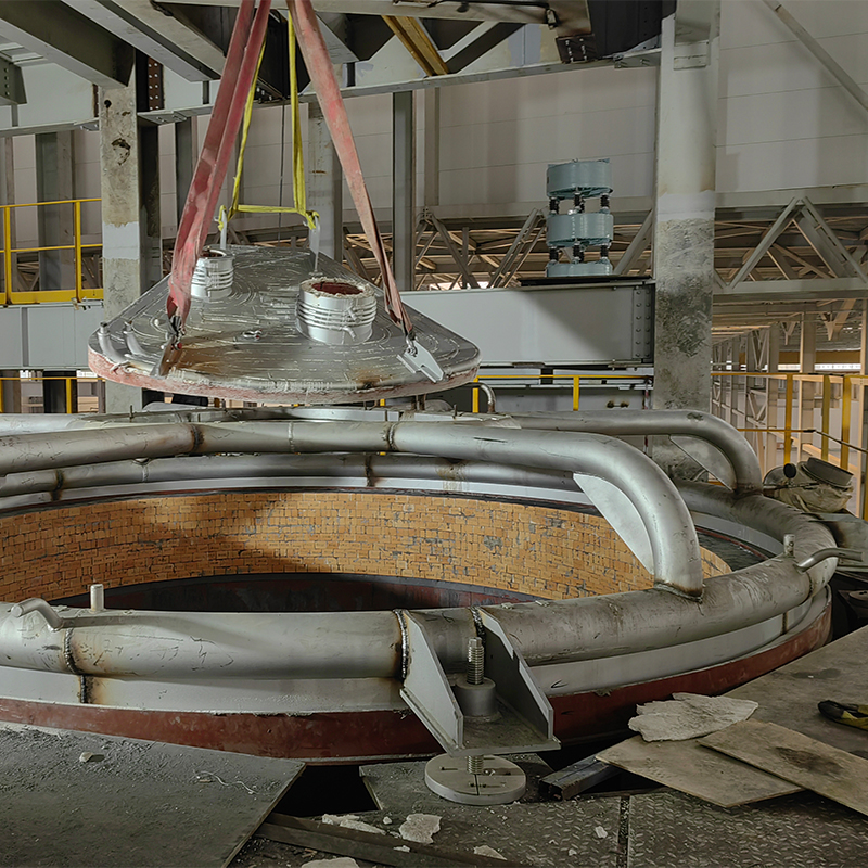 rock wool production line installation in Russia